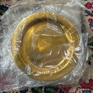 Gold Decorative coaster set